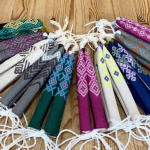 こぎん刺しannKogin×辻屋本店 オリジナル鼻緒 | 雪駄 下駄 草履 浅草
