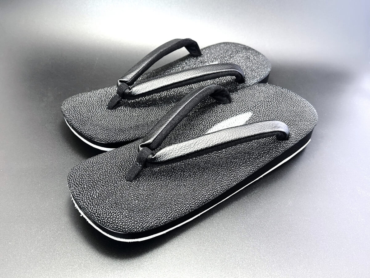 [男物]エイ革 草履(L)