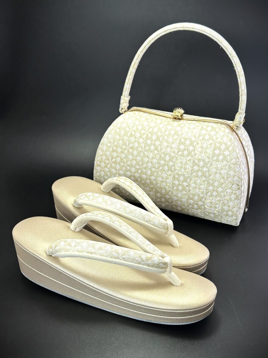 [女物]フォーマル草履＆バッグセット(S)～(LL)
