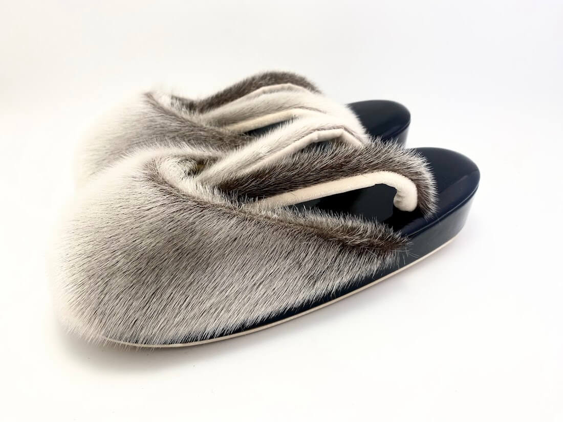 [女物]アザラシ毛皮 No.5 防寒草履(F)