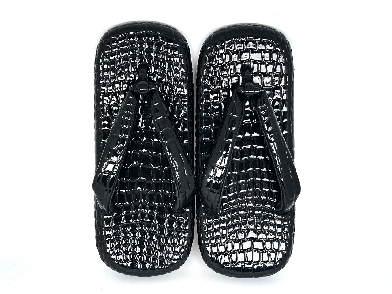 [男物]粋軽雪駄-IKIGARU SETTA- クロコダイル(F)(LL)(3L)(4L)