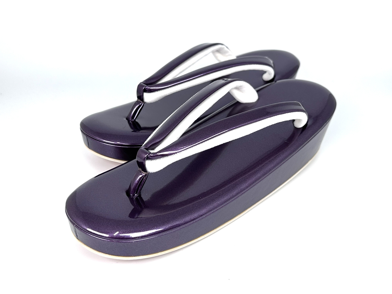 [女物]「てりふりぞをり」濃紫(F)