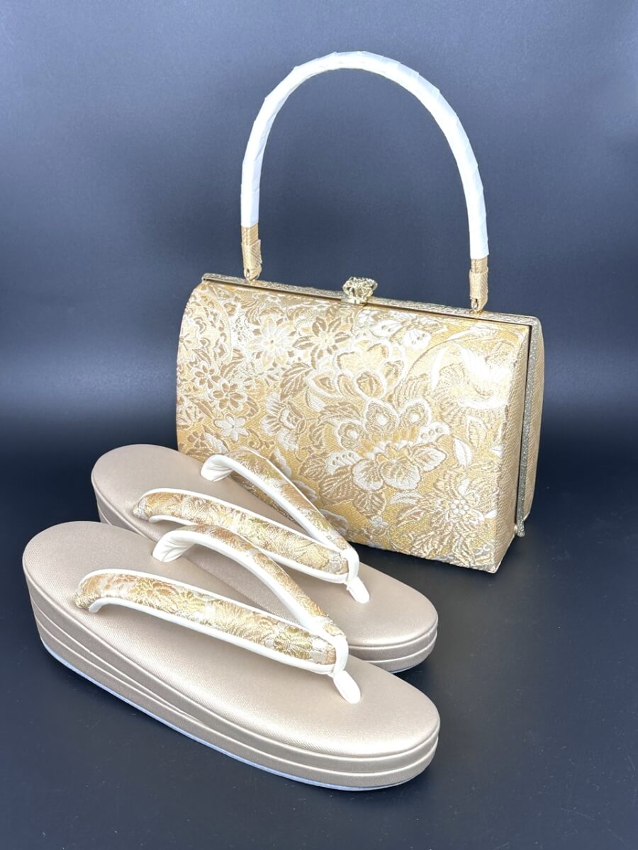 [女物]フォーマル草履＆バッグセット(S)～(LL)