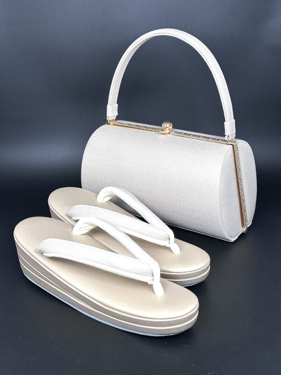 [女物]フォーマル草履＆バッグセット(S)～(LL)