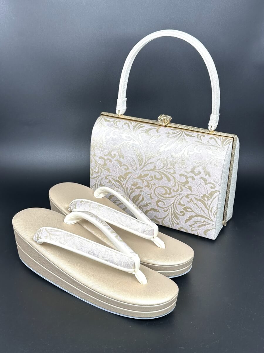 [女物]フォーマル草履＆バッグセット(S)～(LL)
